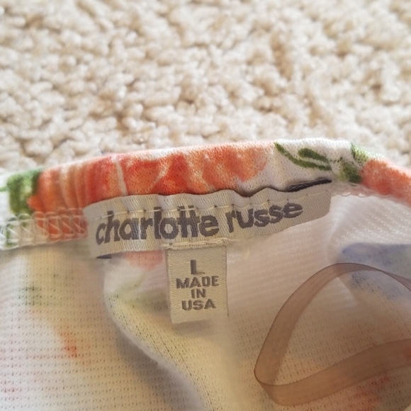 Charlotte Russe strapless dress sz. Large - Picture 2 of 2